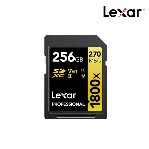 공식판매원 SD카드 1800x UHS-Ⅱ급 256GB