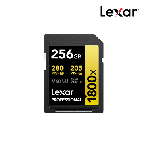 공식판매원 SD카드 1800x UHS-Ⅱ급 256GB